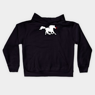 Sleipnir, the Red-Nosed, 8-Legged, Super-Horse Kids Hoodie